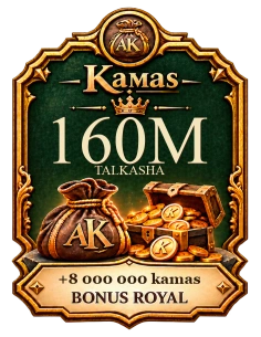 Buy 160M kamas TalKasha