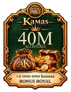 Buy 40M kamas Allisteria