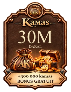 Buy 30M kamas Dakal