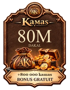 Buy 80M kamas Dakal